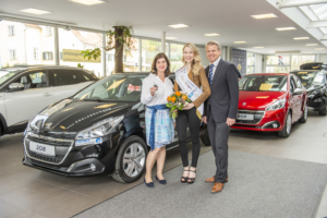 Miss Styria 2019 mit neuem Peugeot.