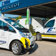 E-Tankstelle fuer Elektroautos